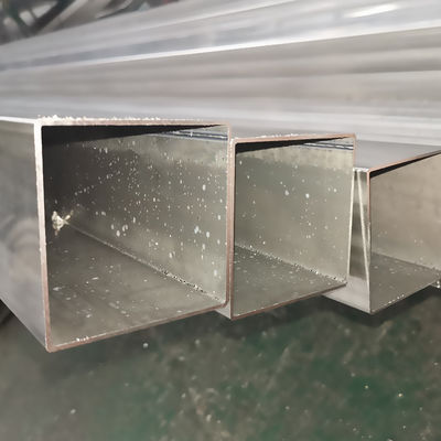 SUS 201 AISI 304 TP 316 Grade Large Size Inxo Thick Wall Tube 120mmx120mm Stainless Steel Square Pipe
