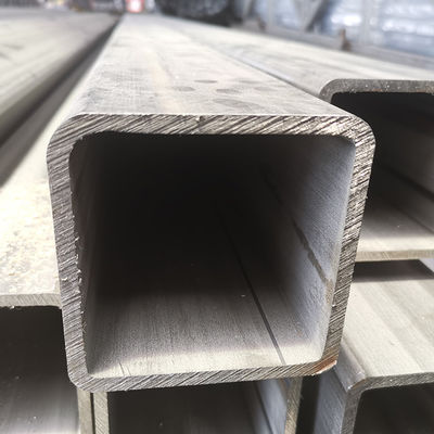 SUS 201 AISI 304 TP 316 Grade Large Size Inxo Thick Wall Tube 120mmx120mm Stainless Steel Square Pipe