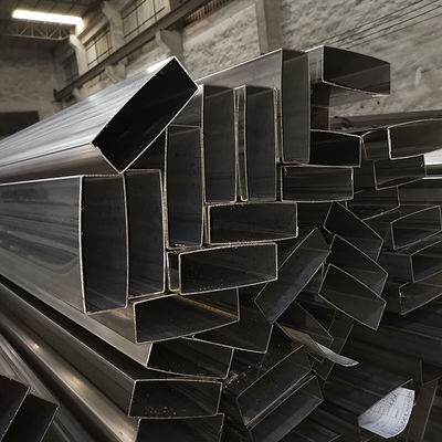 50mmx150mm Big Size Thick Wall Inox Metal Tube ASTM A554 201 304 316 Grade Stainless Steel Rectangular Pipe