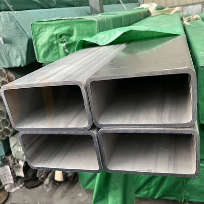 Corrosion Resistant Large Size Welded Inox Metal Pipe 201 304 316 Grade 150mmx300mm Stainless Steel Rectangular Tube