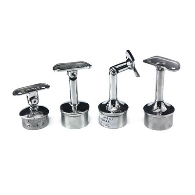 Stainless Steel Adjustable Handrail Support Bracket Saddle