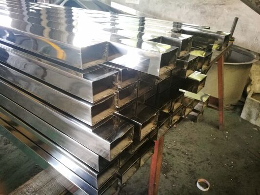 Custom 201 304 316 Stainless Steel Rectangular Tube for Railings and Construction
