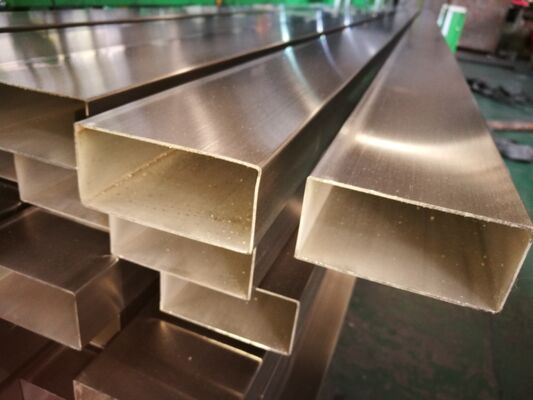 Custom 201 304 316 Stainless Steel Rectangular Tube for Railings and Construction