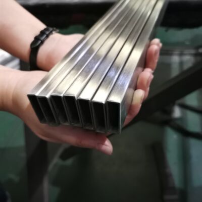 Custom 201 304 316 Stainless Steel Rectangular Tube for Railings and Construction