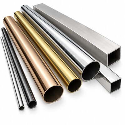 Colored Decorative Stainless Steel Round, Square & Rectangular Tubes