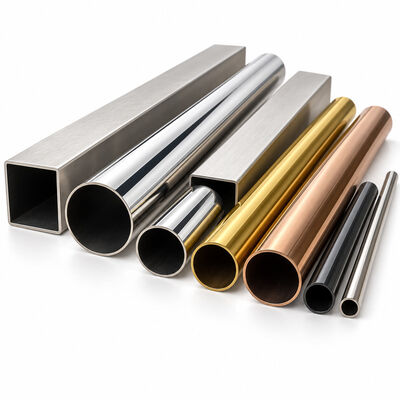 Colored Decorative Stainless Steel Round, Square & Rectangular Tubes