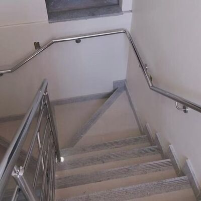 SS304 SS316 Multi-Angle Adjustable Handrail Connector for Round Tubes