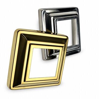 201/304 Stainless Steel Square Post Base Covers for Saudi Arabia – Silver & Gold