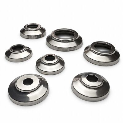 Premium Stainless Steel Handrail Post Base Cover with Elegant Polished Finish and Custom Sizes
