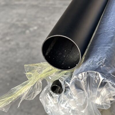 Matte Black Stainless Steel Round Tubes 201 304 316 for Handrails and Furniture