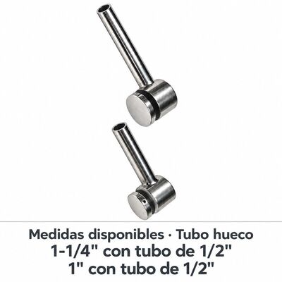 Custom Polished Stainless Steel Soporte para vidrio, Glass Support Bracket for Handrail & Glass Railing Systems
