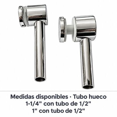 Custom Polished Stainless Steel Soporte para vidrio, Glass Support Bracket for Handrail & Glass Railing Systems