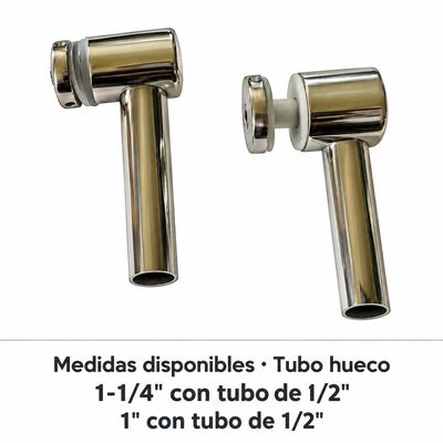 Custom Polished Stainless Steel Soporte para vidrio, Glass Support Bracket for Handrail & Glass Railing Systems