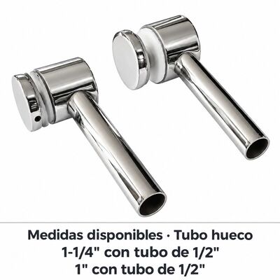 Custom Polished Stainless Steel Soporte para vidrio, Glass Support Bracket for Handrail & Glass Railing Systems