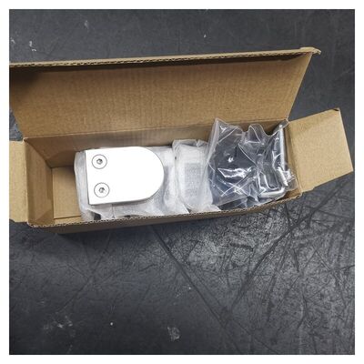 D Shape Inox Stair Clip Grade 304 316 Stainless Steel Glass Clamp For 38.1mm 42.4mm 48.3mm 2'' Round Railing