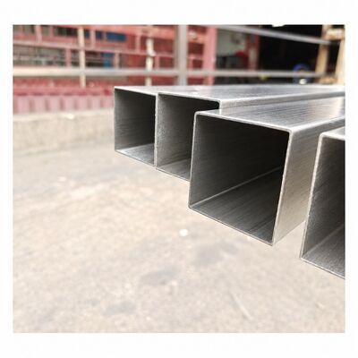 1.2mm-3.5mm Thickness Inox Square Pipe Mirror Satin Surface 50mmx50mm Stainless Steel Tube 201 304 316 Grade