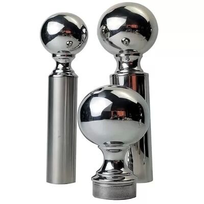 Stainless Steel Decorative Railing Ball for 38.1mm 42.4mm 48.3mm and 50.8mm Round Tubes