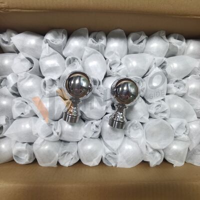 Stainless Steel Decorative Railing Ball for 38.1mm 42.4mm 48.3mm and 50.8mm Round Tubes