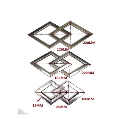 Stainless Steel Decorative Scrolls, Floral Ornaments & Railing Panels