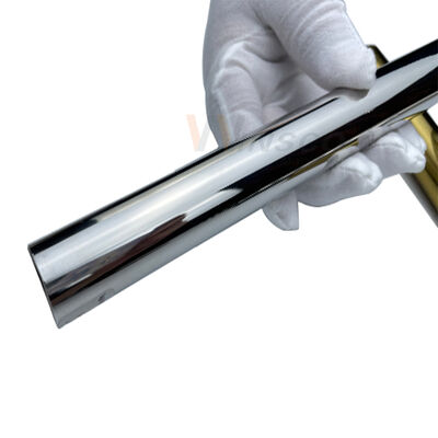 35mm Diameter Stainless Steel Round Pipe with 0.4-3.0mm Wall Thickness and Mirror Satin Finish