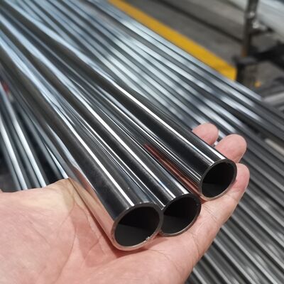 19 mm Inox Metal Pipe TP 201 304 316 Satin Mirror Surface 0.4mm-1.5mm Wall Thick 5/8'' Stainless Steel Round Tube