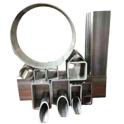 Custom Large-Size Stainless Steel Tubes, 3–5mm Wall Thickness, Round, Square & Rectangular, 201/304/316