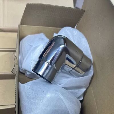 SS201, SS304 & SS316 Stainless Steel 90° Short Handrail Elbow for 25.4–50.8mm Round Tubes