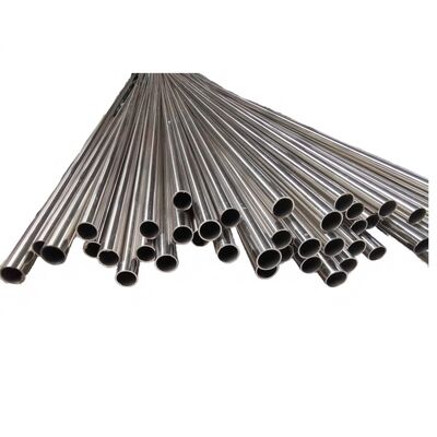 7/8'' Satin Mirror Finish Inox Round Pipe 0.4mm-2.5mm AISI 201 304 316 Stainless Steel Metal Tube 22.22mm