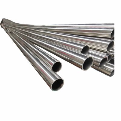 7/8'' Satin Mirror Finish Inox Round Pipe 0.4mm-2.5mm AISI 201 304 316 Stainless Steel Metal Tube 22.22mm