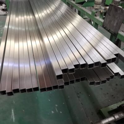 Size Range 10×10mm To 200×200mm Stainless Steel Tubes Pipes Thickness 1.5mm 5.0mm Standard Length 2m 3m 5m 5.85m 6m 12m