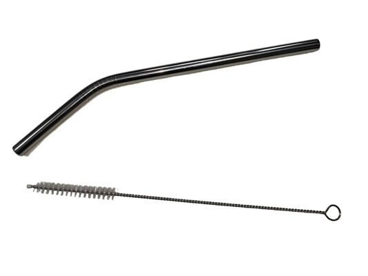 304 Stainless Steel Drinking Straws - Reusable Metal Straws with Custom Colors for Beverages