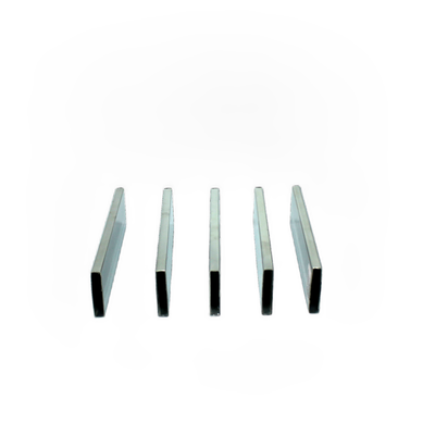 TP 201 304 316 Inox Flat PIpe 0.4mm-2.0mm Thickness Stainless Steel Rectangular Tube 30mmx10mm