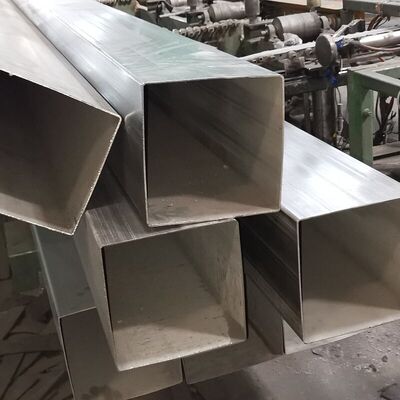 200×200mm Large Size SS201/304/316 Grade Mirror & Satin Finished Stainless Steel Square Tube for Construction & Decoration
