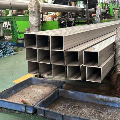200×200mm Large Size SS201/304/316 Grade Mirror & Satin Finished Stainless Steel Square Tube for Construction & Decoration