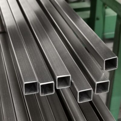 30x30mm Brushed Stainless Steel Square Tube SS304/SS316 for Architectural Decoration and Railings