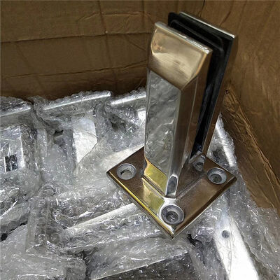 304/316 Stainless Steel Glass Spigot with Mirror/Satin/Gold/Black Finish for Pool Fence and Glass Railing - Customizable Sizes