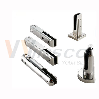 304/316 Stainless Steel Glass Spigot with Mirror/Satin/Gold/Black Finish for Pool Fence and Glass Railing - Customizable Sizes
