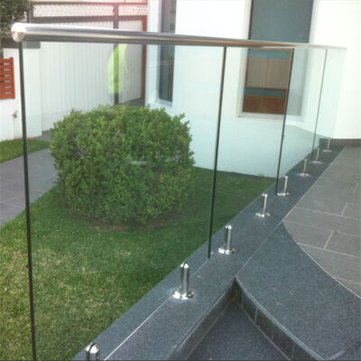 304/316 Stainless Steel Glass Spigot with Mirror/Satin/Gold/Black Finish for Pool Fence and Glass Railing - Customizable Sizes