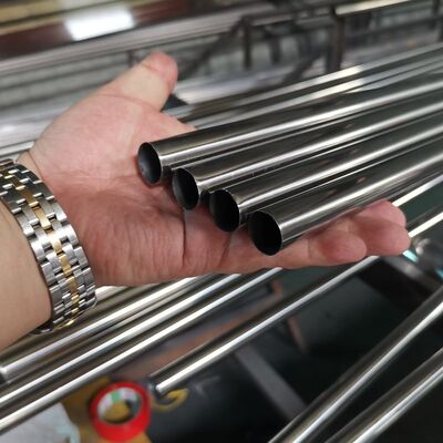 0.4mm-2.0mm Thickness 3/4'' Inox Round Tube 201 304 316 Grade 19.1mm Mirror Satin Finish Stainless Steel Pipe