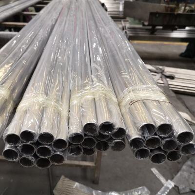 42.4mm OD Mirror Inox Railing Tube 0.8mm-3.0mm Thickness Satin SUS 201 304 316 Stainless Steel Round Pipe