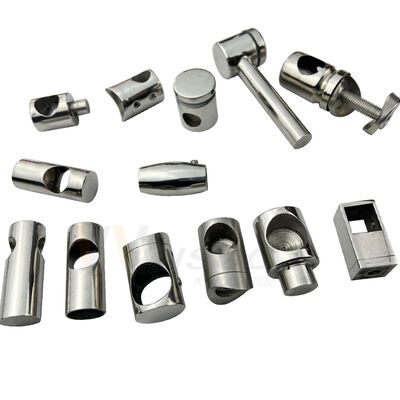 304/316 Stainless Steel Tube Connector Cross Bar Holder for Railing & Handrail Systems