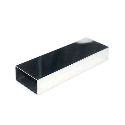 AISI 201 304 316 Inox Railing Pipe 0.5mm-2.7mm Thcikenss 20mmx40mm Stainless Steel Rectangular Tube