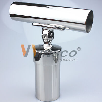 Angle Adjustable Stainless Steel Handrail Bracket Railing Saddle | 304/316 | Winsco Metal VA102