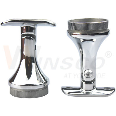Angle Adjustable Stainless Steel Railing Saddle Handrail Bracket | 304 & 316 Available | Winsco Metal VA103