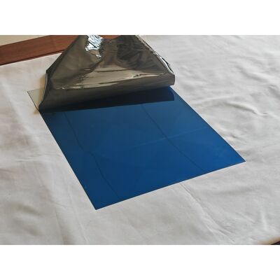 8K Mirror Surface Stainless Steel Color Sheet Sapphire Blue Inox Plate SUS 304 304L