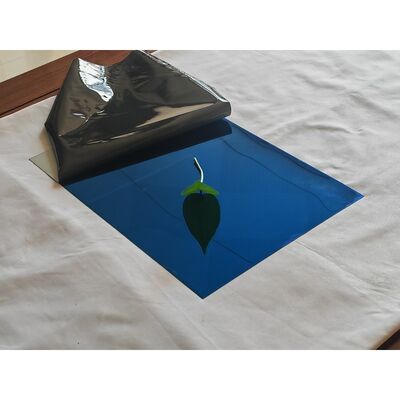 Sapphire Blue Color Inox Sheet Mirror Finished Stainless Steel Plate 304 304L Grade