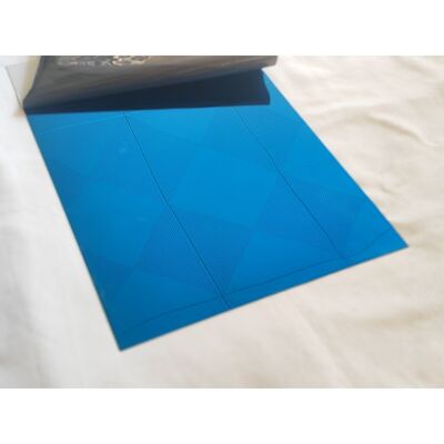 SS 201 Stainless Steel Sheet Cold Rolled  1.2mm 1.5mm Sapphire Blue Mirror Finished