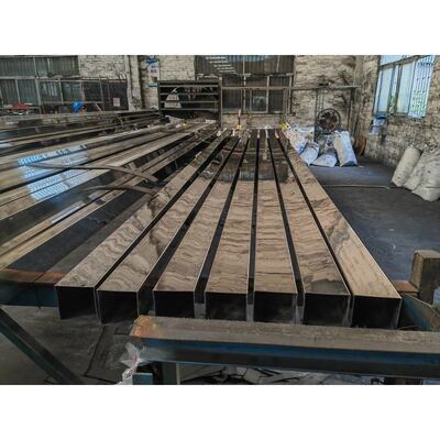 Bright Polished Stainless Steel Tube and Pipe in Round and Square Shapes AISI 201 304 from Manufacturer