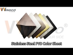 PVD stainless steel sheet plate production