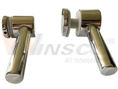 Stainless Steel Glass Holder With Tube  Soporte para Vidrio